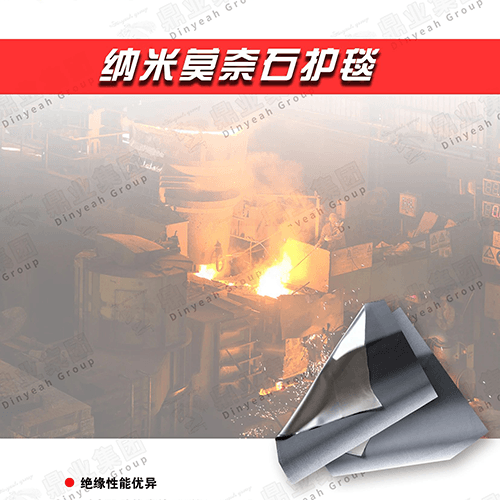 納米莫奈石護(hù)毯——1400°C高溫?zé)o畏！冶金噴濺克星，定制防護(hù)新標(biāo)桿